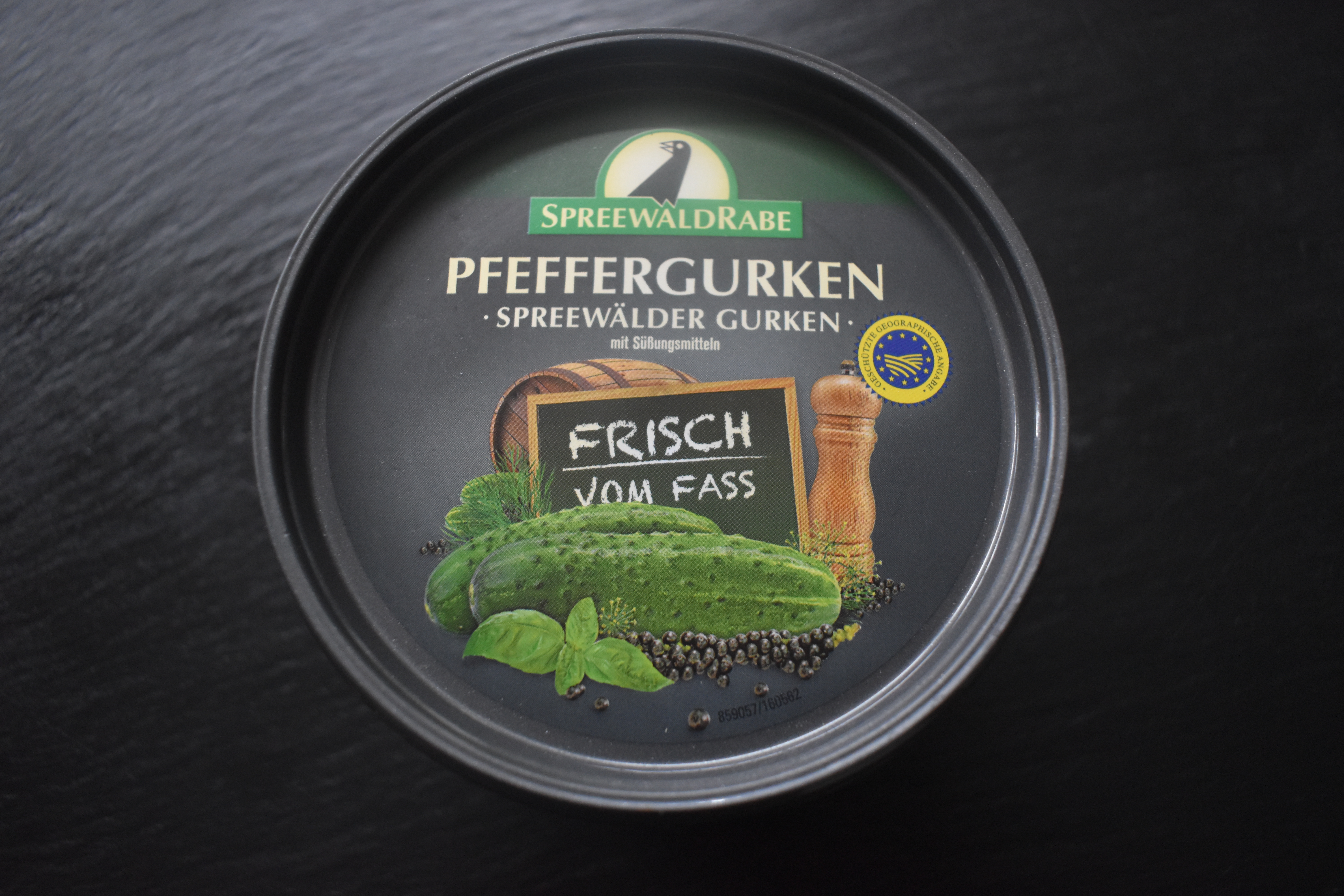 Spreewälder Pfeffer Gurken vom Fass Servierfertig 500g  aus dem Spreewald