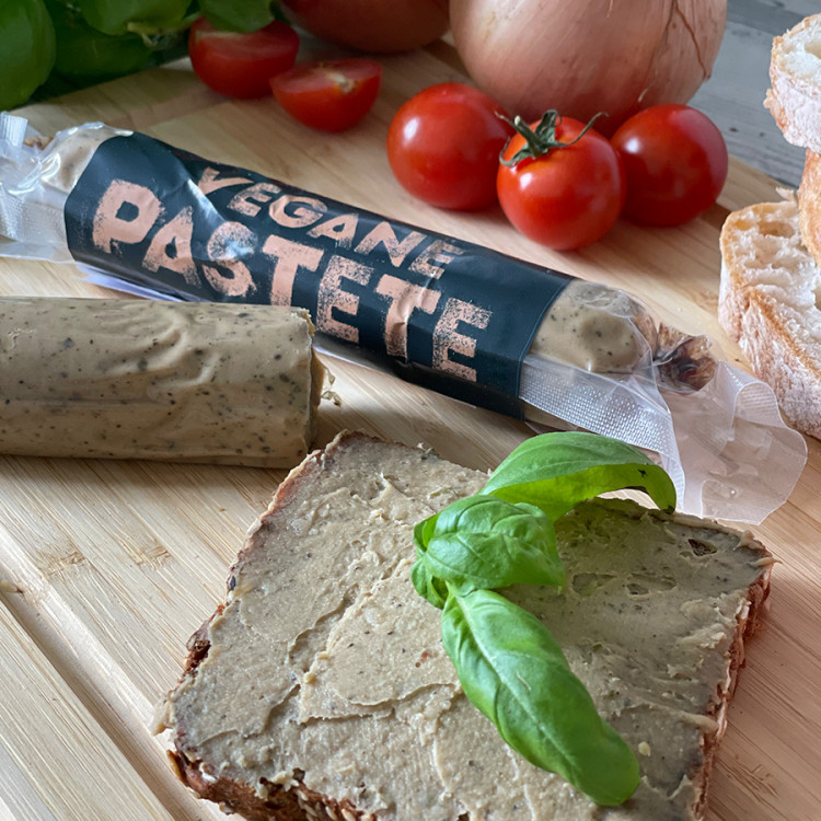 Herbasch | Vegane Pastete “Landart” - glutenfrei 120g  Vegane Wurst Pflanzliche Wurst Wurstalternative   