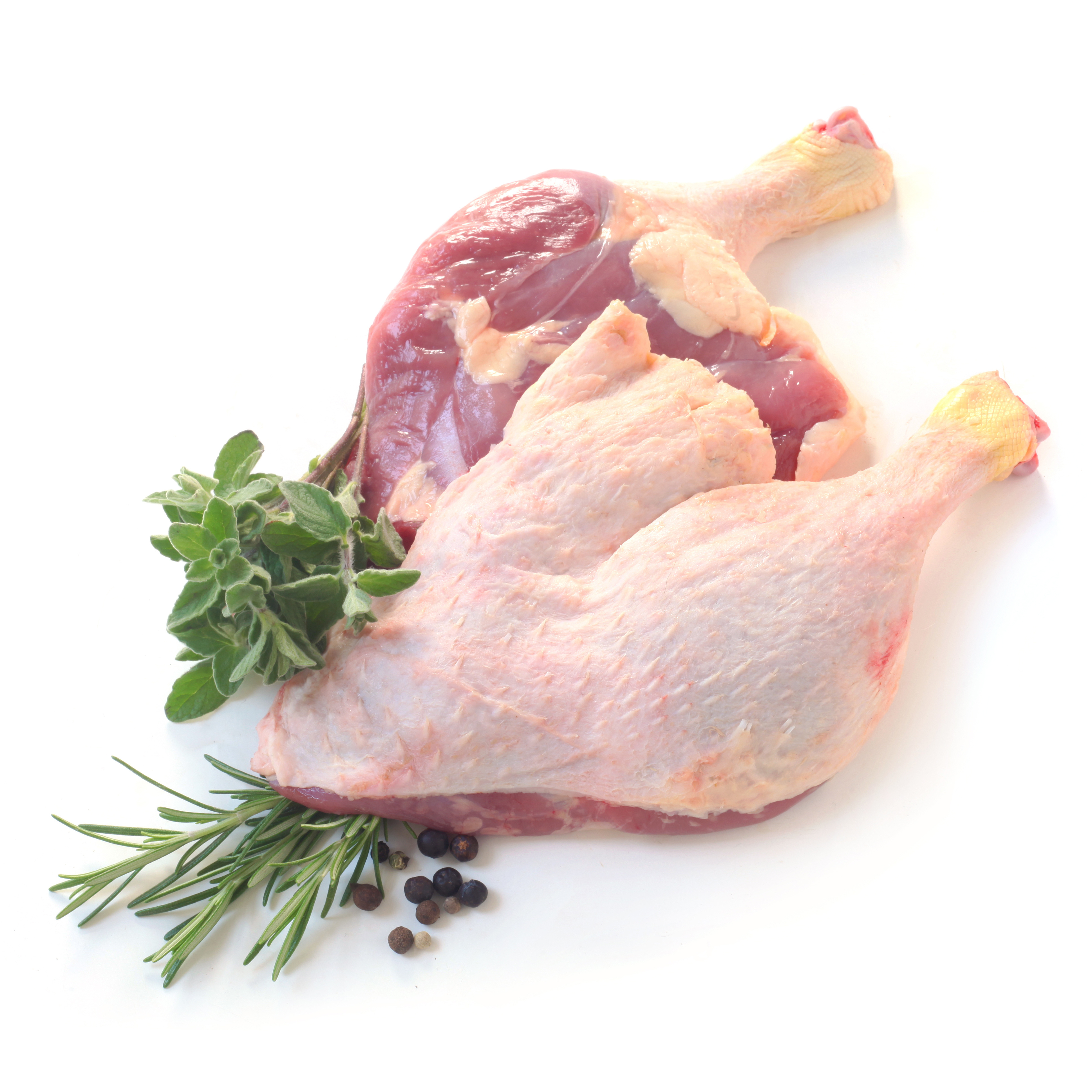 Komplett Menü "Entenkeule mit Rotkohl und Klößen"  Servierfertig (1 Portion )   